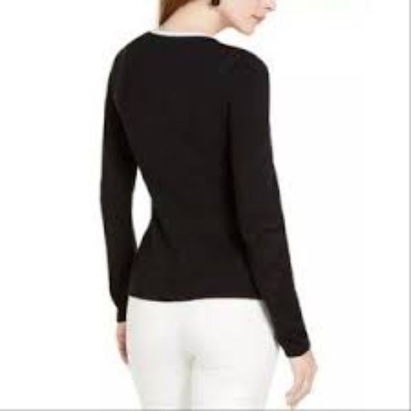 INC Colorblocked Zip Cardigan - Picture 2 of 9